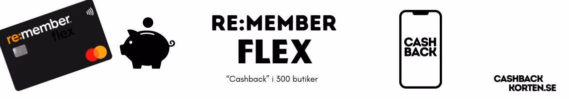 remember flex kreditkort