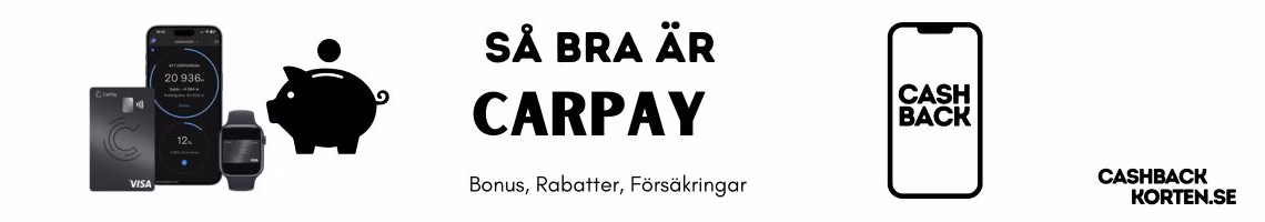 CarPay kort - Fördelar och nackdelar
